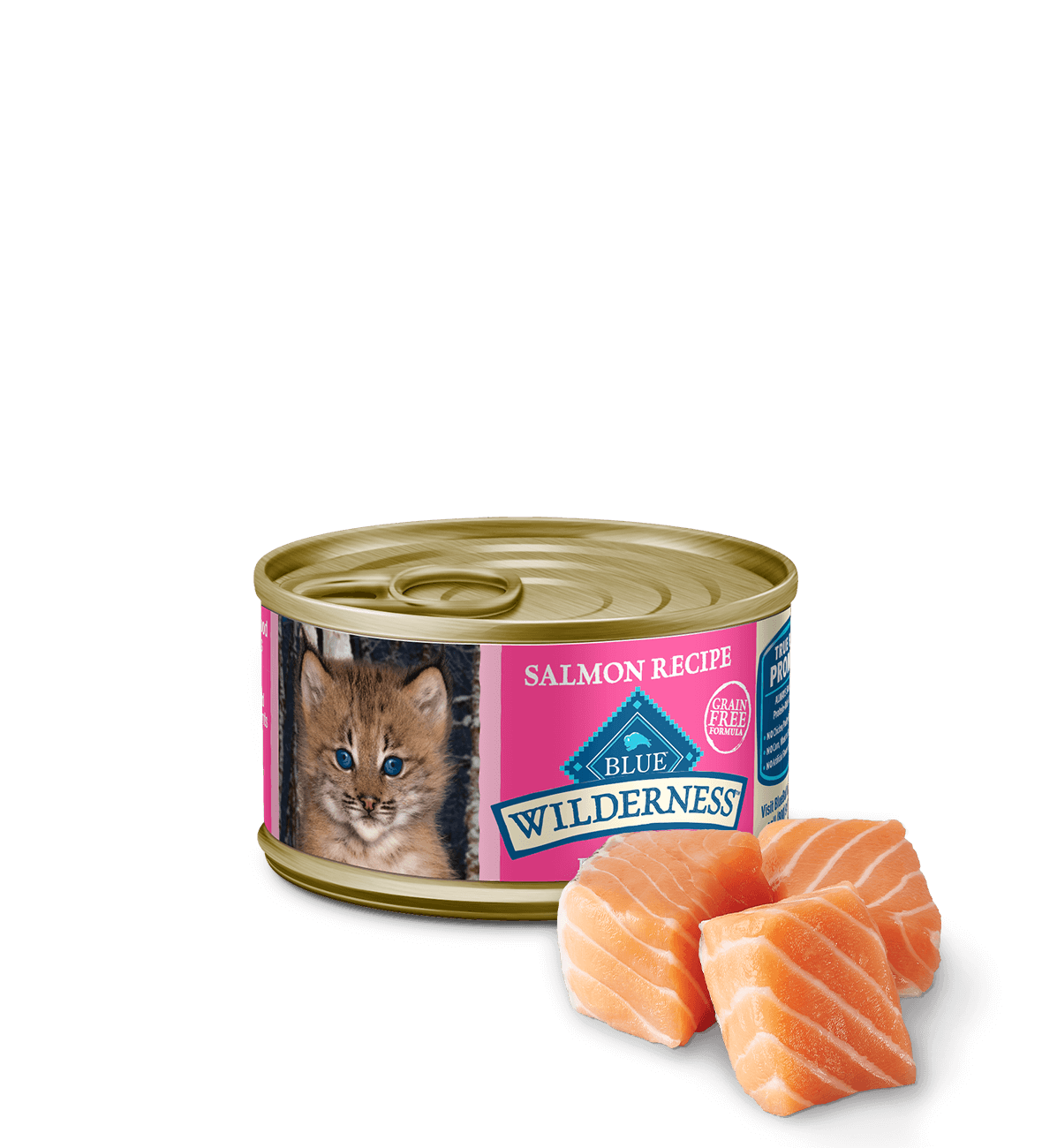 BLUE Wilderness Wet Kitten Food - Salmon