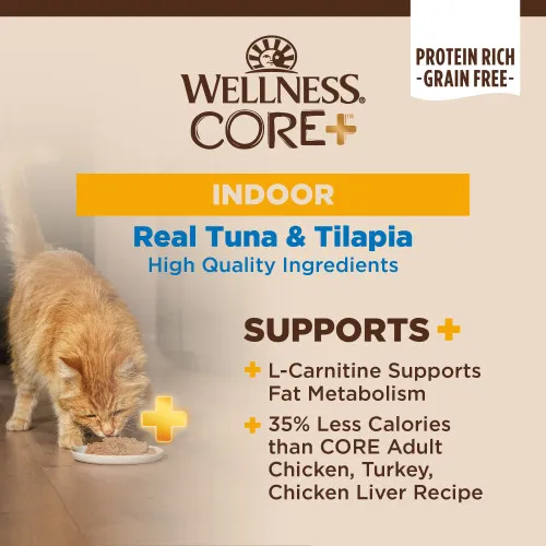 Wellness CORE+ Indoor Tuna & Tilapia